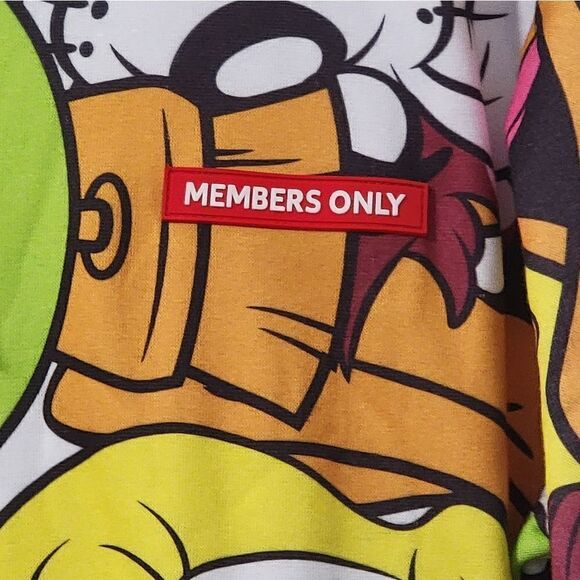 Members Only Looney Tunes Hooded Sweatshirt - Picture 5 of 7